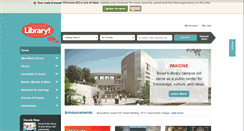 Desktop Screenshot of boisepubliclibrary.org